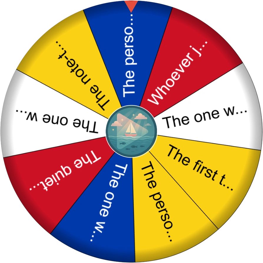 Who takes the last-minute task