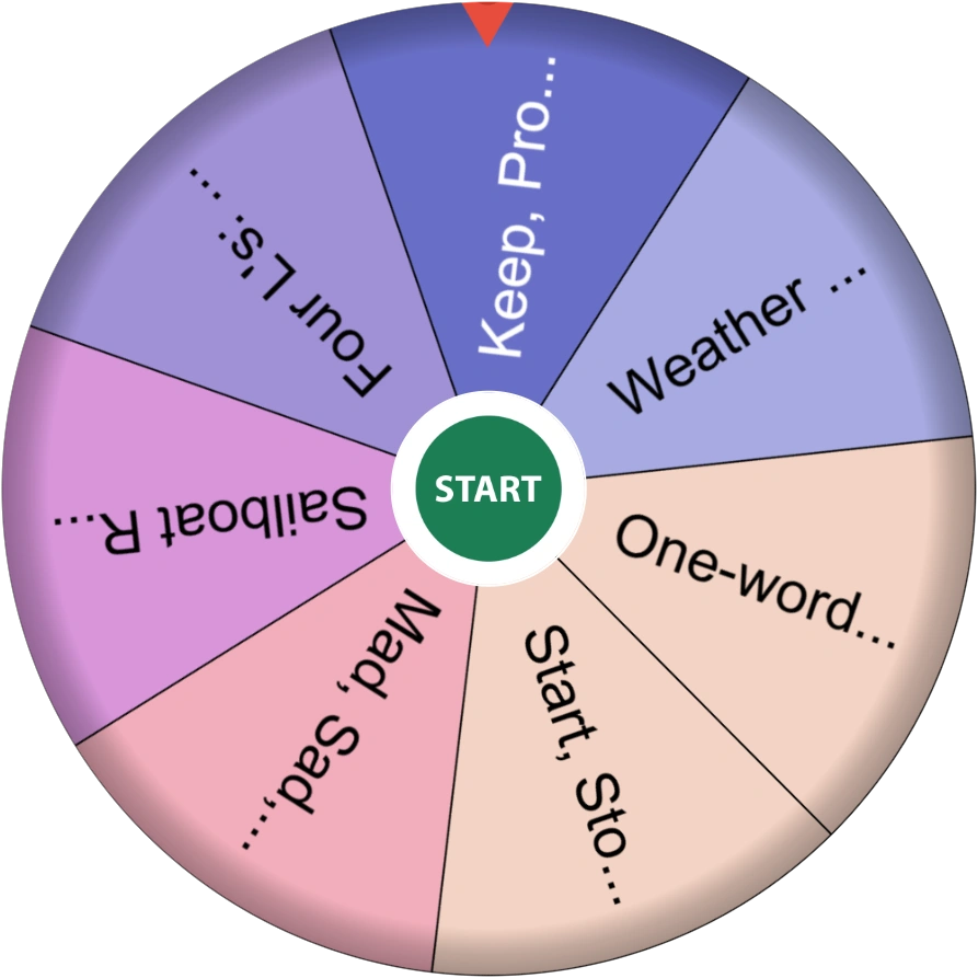 The quiet before the sprint