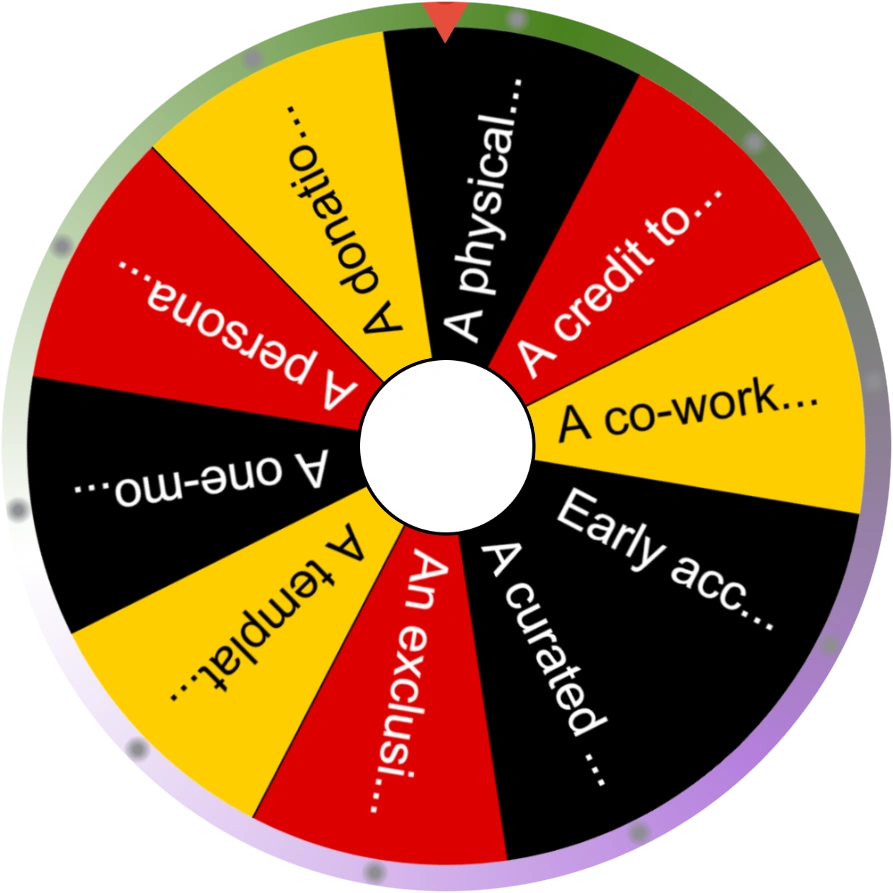 A wheel for first impressions