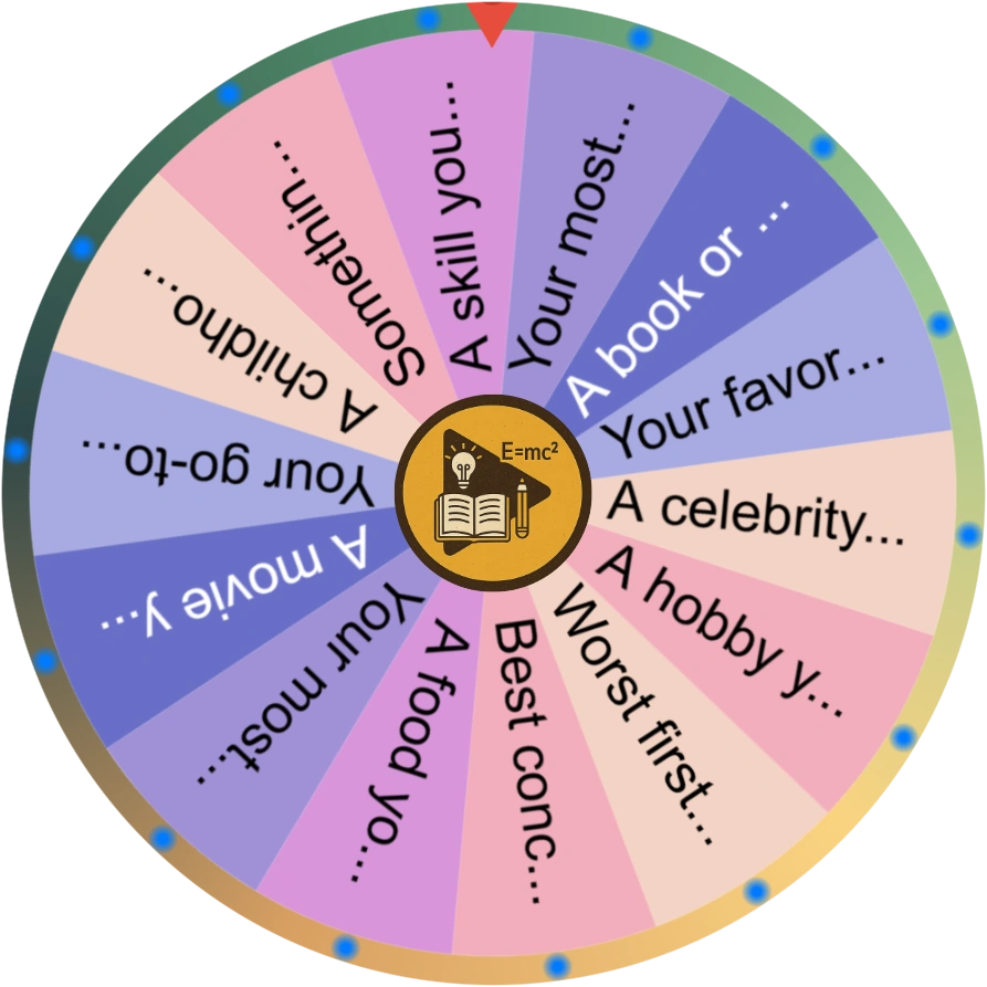 The silence before the spin