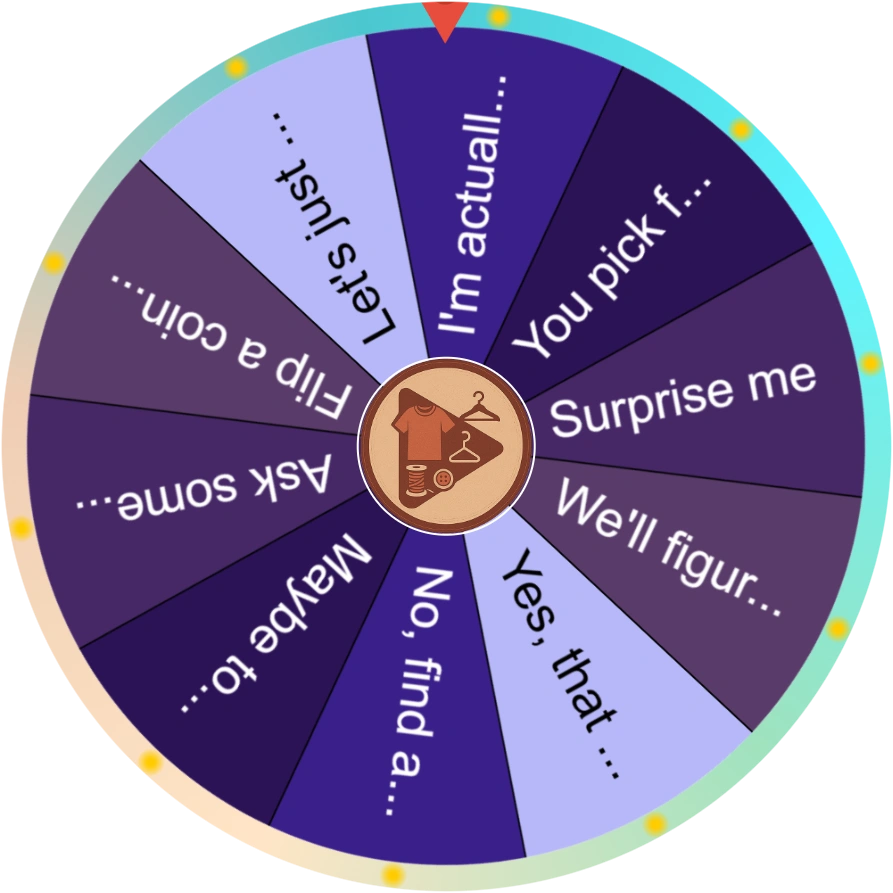 The Yes or No Wheel Later Today