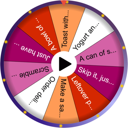 A coin flip when you're alone and stuck