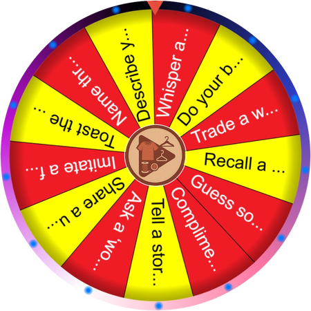 A wheel for when the small talk runs out