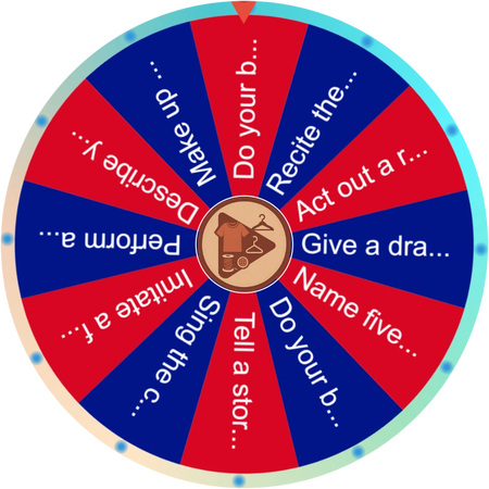 The first spin of the wheel