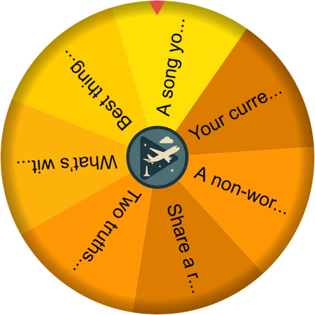 The quiet before the wheel spins