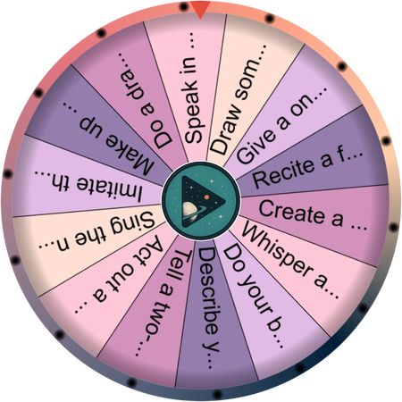 A quiet room, a spinning wheel