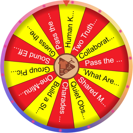 A quiet wheel for a loud room