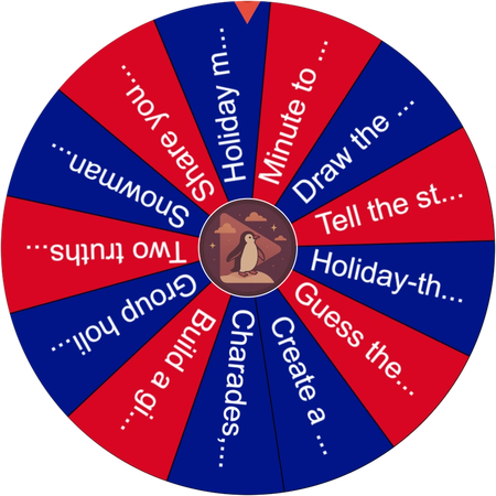 The Wheel We Spun at the Holiday Party