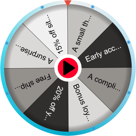 The quiet moment before the wheel spins