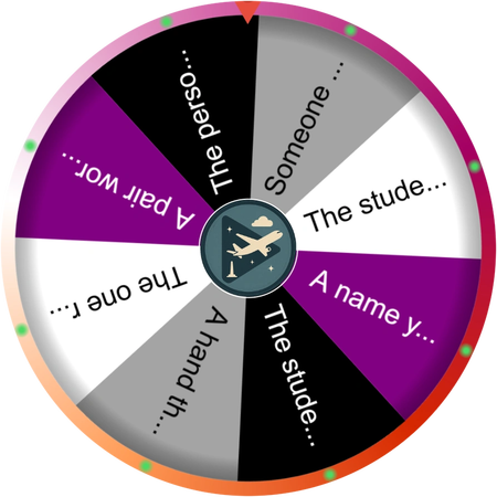 A quiet moment before calling a name