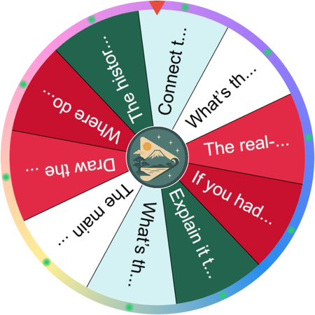 A quiet spin before the exam