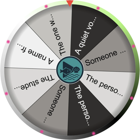 The quiet moment before a question