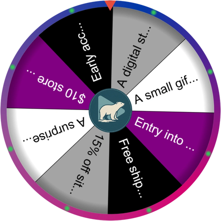 A seasonal spin wheel