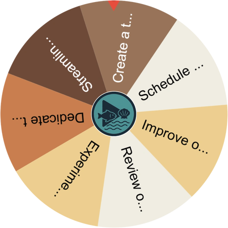 The quiet after the wheel spins