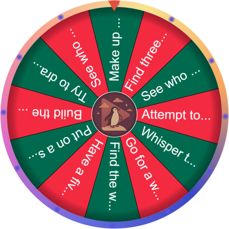 A random thing to do with friends