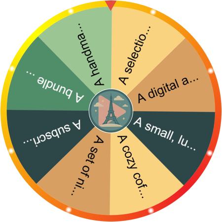 The quiet moment before the wheel spins