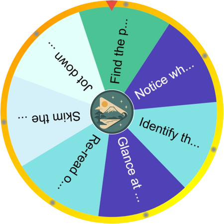 A quiet start to the lesson