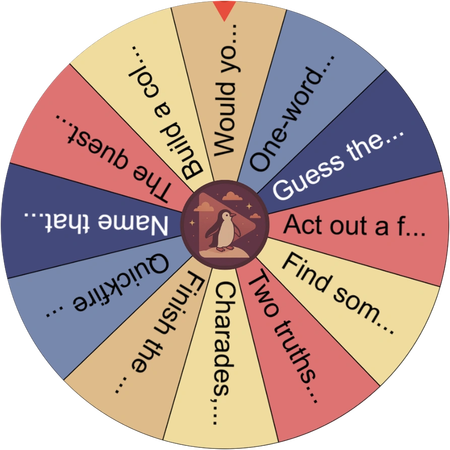 That awkward silence before the fun starts