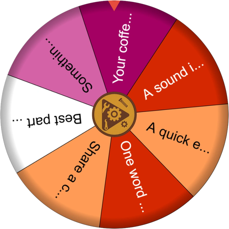 A quiet wheel before the meeting