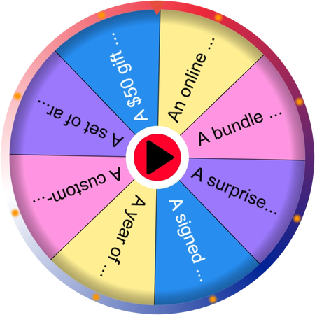 A limited number of prizes