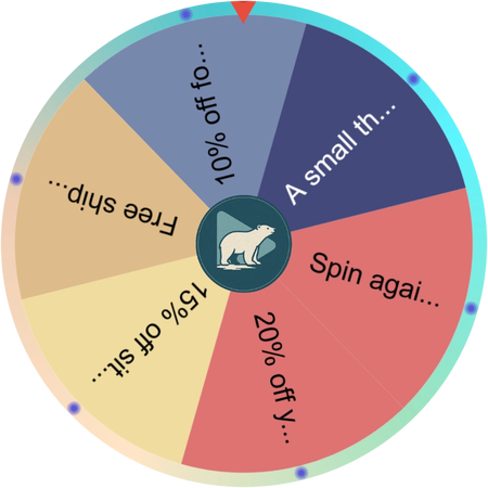 A limited number of rewards