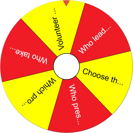 The quiet moment before the wheel spins