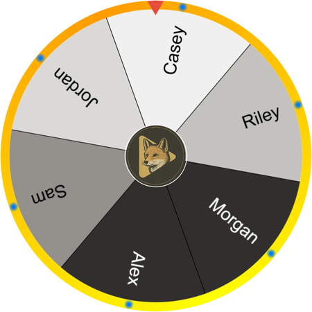 The quiet before the rotation wheel spins