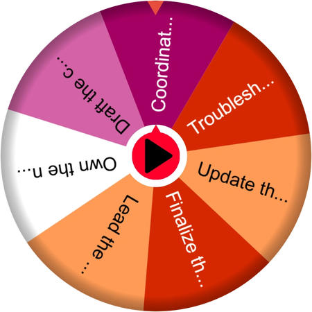 The quiet moment before the wheel spins