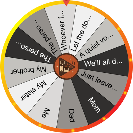 The quiet after dinner