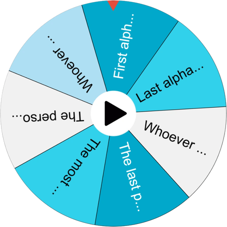 Who's going to start?