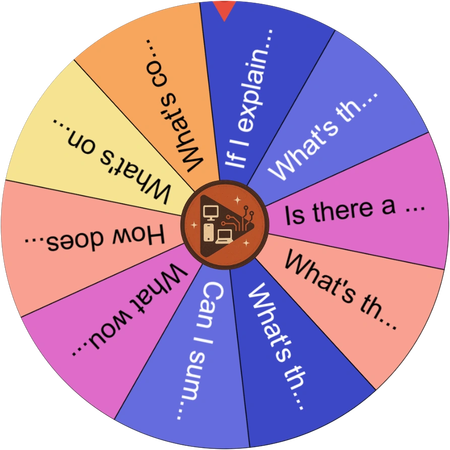 A quiet question in the library