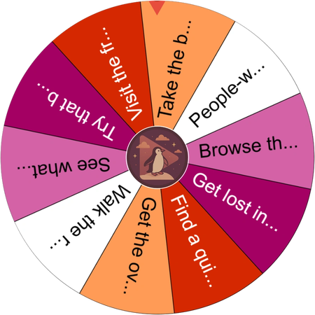 Scrolling, then letting go