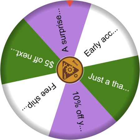 A small spin wheel test