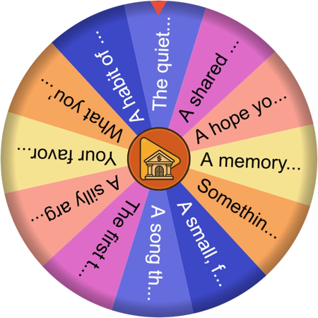 A quiet spin with family