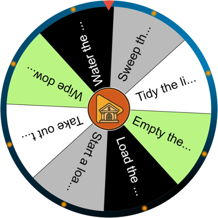 Staring at the dishes and the laundry