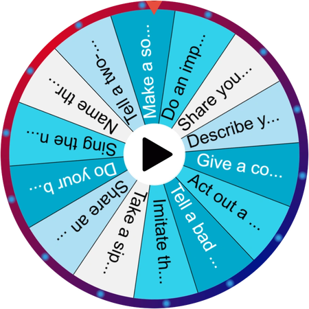 A spinning wheel and some awkward silence