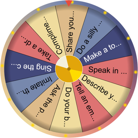 A wheel for the awkward office party