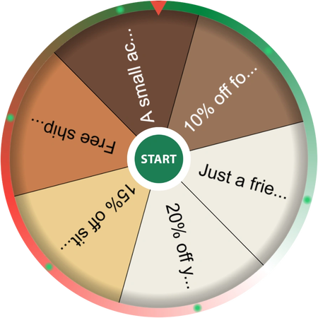 The moment before the wheel spins