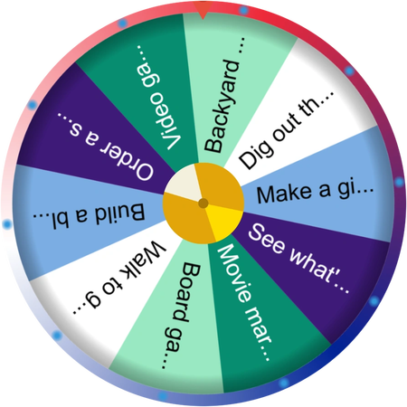 Letting the wheel decide for us