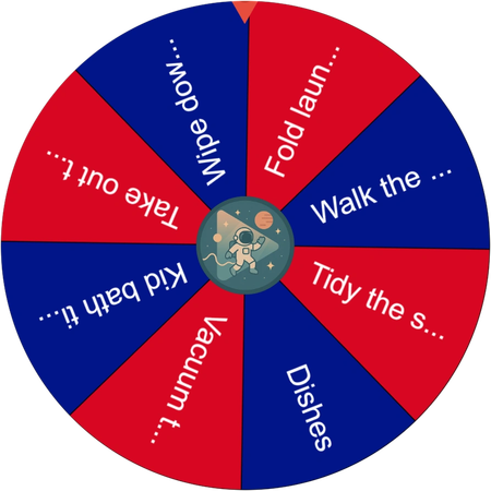 Deciding who does what tonight