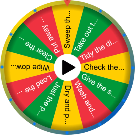 The quiet spin of the dishes wheel