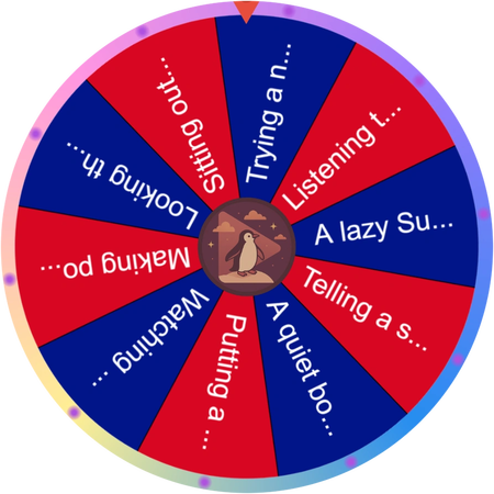 A quiet laugh with the family