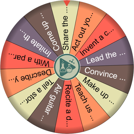 The wheel we spun when the conversation stalled