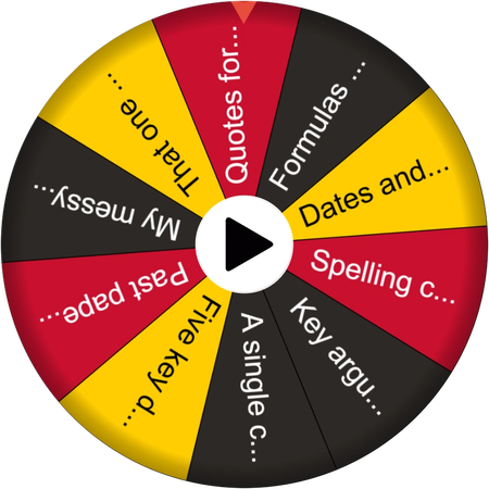 The quiet hum of revision