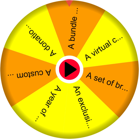 The last entry before the wheel spins