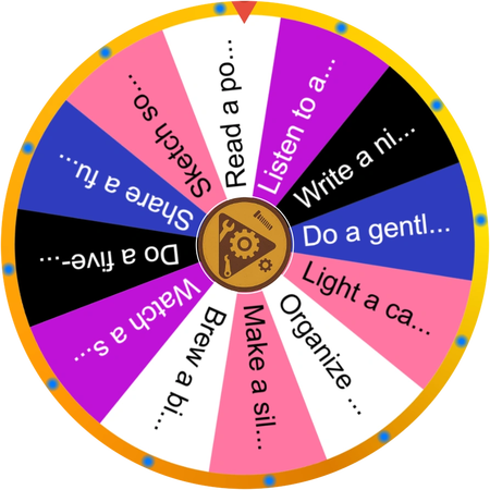 A quiet spin with friends