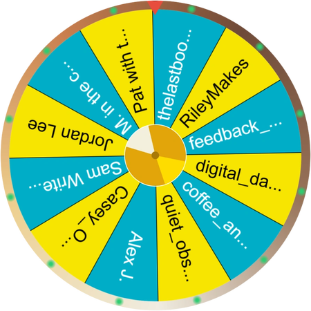 Picking a winner from the comments