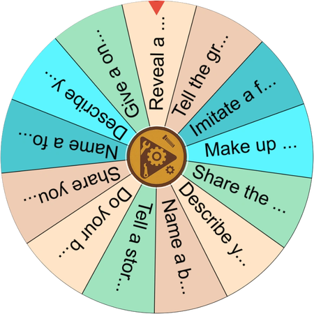 A wheel for the awkward office party