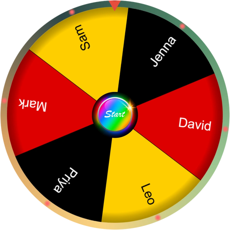 The quiet before the wheel spins