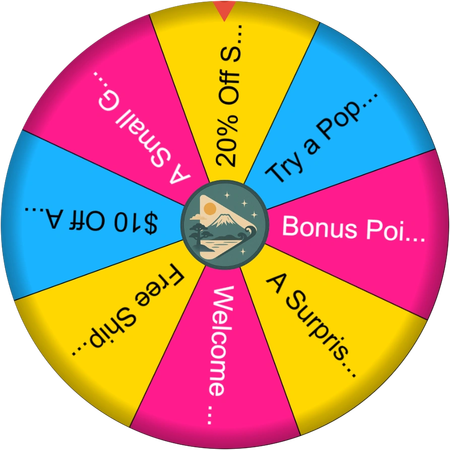 Spinning the wheel for a new customer